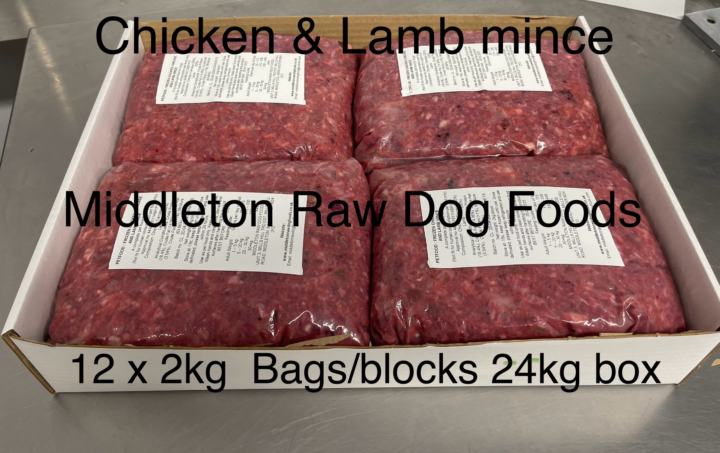 Frozen chicken mince dog food hotsell